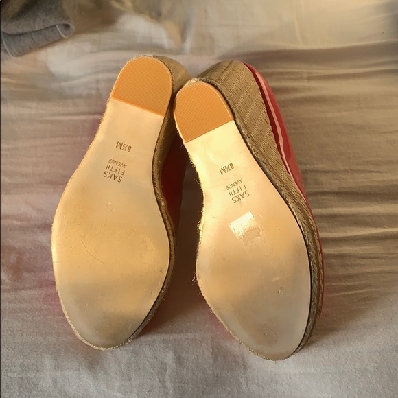 Saks fifth ave espadrilles. - Picture 6 of 8